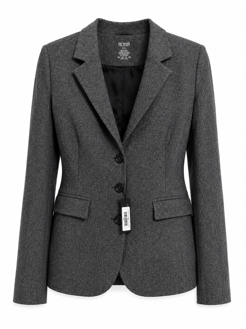 Free Ride Ashley Bond Tweed Grey Coat